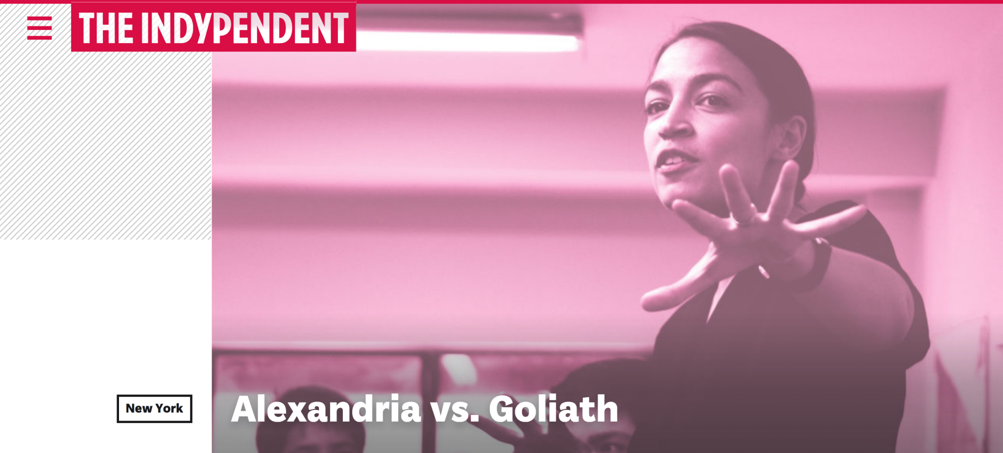 Indypendent : Alexandria Ocasio-Cortez vs. the Goliath Joseph Crowley Queens party boss